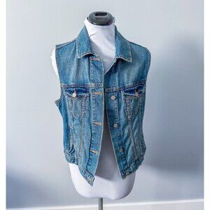 Old Navy Denim Vest - Size Medium